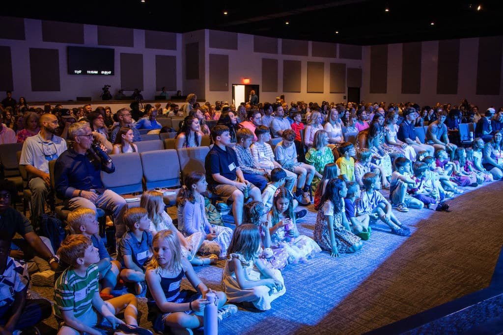 Church at the Grove gathered for worship
